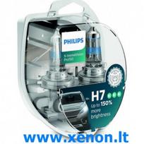 PHILIPS X-tremeVisionPro H7 +150% lemputės 2vnt. 12972XVPS2