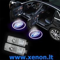 Land Rover Range Rover LED Durų logo