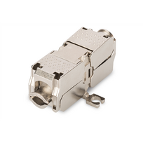 Digitus DN-93909 | CAT 6A Field Termination Coupler, 500 MHz for AWG 22-26, fully shielded, keyhole design, 26x35x80 mm