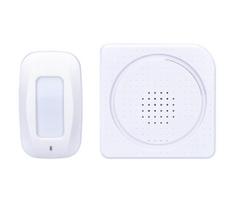Solight 1D21 - Signalizacija 230V su belaidžiu judesio jutikliu 3xAAA/5V balta