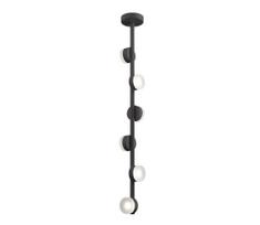Klausen 140017 - LED Sietynas ant stulpo COMFORT 6xLED/5W/230V juodas