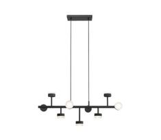 Klausen 149004 - LED Sietynas ant stulpo COMFORT 9xLED/5W/230V juodas
