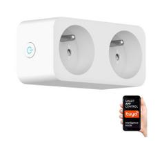 Immax NEO 07751L – Išmanusis lizdo skirstytuvas NEO LITE 2x16A/230V Wi-Fi Tuya