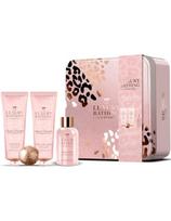 Grace Cole rankų kremas, kūno losjonas vonios putos ir burbulas saldi vanilė, migdolas Grace Cole Sweet Vanilla - Almond 3x50ml +25g