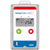 Vienkartinis realaus laiko GSM temperatūros registratorius (logeris) TEMPMATE GS2T su ličio baterija