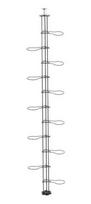 Stovas gėlėms 10-055-2 250*40cm iki lubų juodas