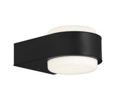 Briloner 3035-015 - LED Lauko sieninis šviestuvas HANAU LED/6,5W/230V IP44 juodas