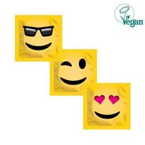 Universalūs prezervatyvai "EXS Emoji"
