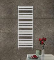 Rankšluosčių džiovintuvas Zehnder Zeta 50x120 cm, baltas