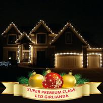         LED 200 Lauko girlianda 20 m BLYKSTĖ SPC        