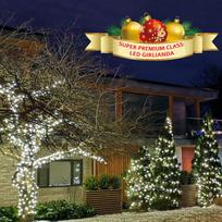         LED 600 Lauko girlianda 60 m BLYKSTĖ SPC        