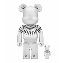         Interjero detalė Bearbrick Neil Barrett White 400%        