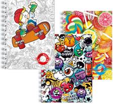Bloknotas, A7, langeliais, 40 lapų, 70gsm, su spirale šone