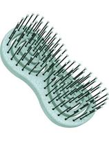 Hairway plaukų šepetys užapvalinti nailoniniai šereliai 11.8cm Hairway Organica šviesiai mėlynas