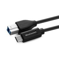 MicroConnect USB-C to USB 3.2 Gen 1 B  Cable, 3m