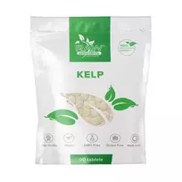 RAW POWDERS, Kelp su jodu (150mcg 90 tablečių)