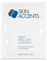 inspira:med nulupama alginatinė kaukė veidui su vitaminu C nuo laisvųjų radikalų, gaivinanti Inspiramed Vital C Peel Off Alginate 30g