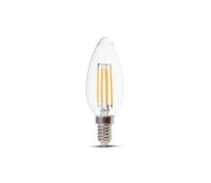 LED Reguliuojama lemputė FILAMENT E14/4W/230V 3000K