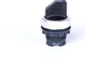 2-position selector switch with handle head, momentary, black 105512 | 8592765055132