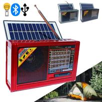 Radijo imtuvas su saulės baterija RI-1520S : Spalva - Raudona (RD)