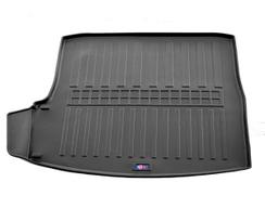 Guminis bagažinės kilimėlis SKODA Octavia II A5 2004-2013,  (universal lower (apatinis)) black /6020011