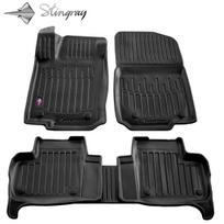 Kilimėliai 3D MERCEDES BENZ W166 GLE 2015-2018, 5 vnt. black /5012015