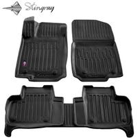 Kilimėliai 3D MERCEDES BENZ X166 GLS 2015-2019, 5 vnt. black /5012015