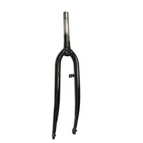 Priekinė šakė 28" 1 1/8"  V-brake 45mm sriegis, plieninis (juoda)