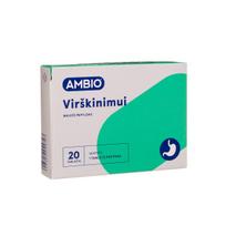 AMBIO VIRŠKINIMUI, 20 tablečių