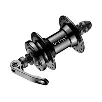 Priekinė stebulė U-Link GL-B10F-QS 36H, 6-varžt. 100 mm (juoda)