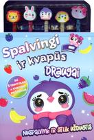 Spalvingi ir kvapūs draugai. Nuspalvink ir atlik užduotis