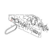Variatoriaus guolis KAYO A180 BEARING MEEDLE 101041-0204 Nr. 24