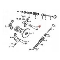 Velenėlio alkūnės įvorė KAYO A180 SHAFT COMP IN ROCKER APM 101041-0157 Nr. 5