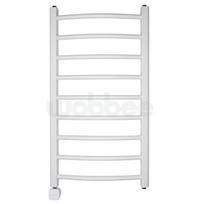 Elektrinis rankšluosčių džiovintuvas WOBBEE BRYMBO WHITE 50x90cm, kairinis, be laido