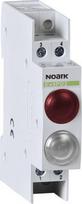 Signal lamp, 24V AC/DC, 1 red LED and 1 white LED 102496 | 8592765024978