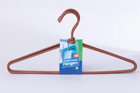 Dirbtine oda aptraukti pakabai HOME EXPERT, 3 vnt.