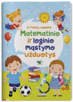 Matematinio ir loginio mąstymo užduotys, 6–7 metų vaikams