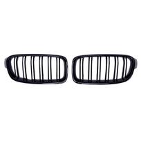 BMW F30/F31/F35 dvigubos juodos grotelės