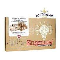 Engenius! Medinė marmuro kamuoliukų trasa