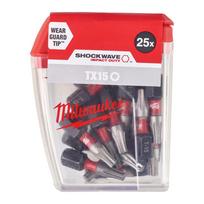 Sukimo antgalis Shw TX15 25mm P25M (25vnt.)