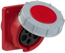 Panel Socket 5x63A (3P+N+E) IP67 POWER TWIST 6h 435-6 | 9003399199868
