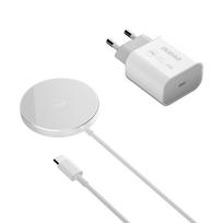 iPhone belaidis įkroviklis (MagSafe) su blokeliu (15W) skirtas