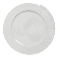 Pietų lėkštė AURORA WHITE CERRE, baltos sp., ø 27 cm