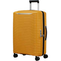 Mažas plastikinis lagaminas Samsonite Upscape M geltonas