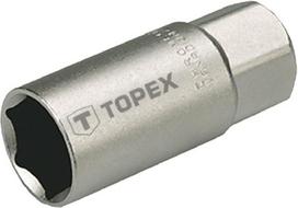 Galvutė žvakėms 1/2", L-65mm CrV Topex | 21mm