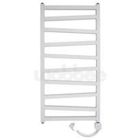 Elektrinis rankšluosčių džiovintuvas WOBBEE PENTRE WHITE 50x100cm, dešininis