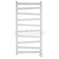 Elektrinis rankšluosčių džiovintuvas WOBBEE PENTRE WHITE 50x100cm, su tenu be laido, dešininis