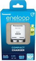 Panasonic Eneloop įkroviklis BQ-CC50E 2xAA 1900mAh, Boom