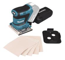 Akumuliatorinis vibracinis šlifuoklis MAKITA DBO482Z, 18 V, 112 x 102 mm, be akumuliatoriaus