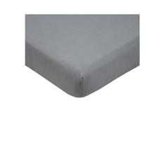 EKO - Neperšlampama paklodė su elastine juostele JERSEY 120x60 cm pilka